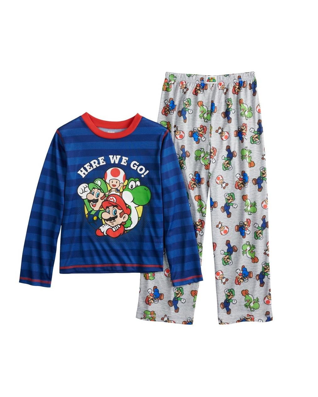pajamas Mario footie