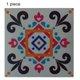 thumbnail image 1 of 1 unidad de pegatinas autoadhesivas retro para azulejos, impermeables, de PVC, removibles para pared., 1 of 7