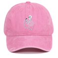 thumbnail image 2 of Embroidered Baseball Cap, Washed Cotton Adjustable Dad Hat, Halloween Party Headwear for Casual Fall Everyday Wear, 2 of 3
