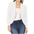 thumbnail image 1 of LOVZFMLL Cardigan pour Femmes Cardigan Décontracté à Manches Longues Veste Manteau Vêtement d'Extérieur, 1 of 5