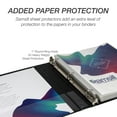 thumbnail image 6 of Samsill Economy 1" Round Ring Binder, Black, Customizable, 12 Pack, 6 of 6
