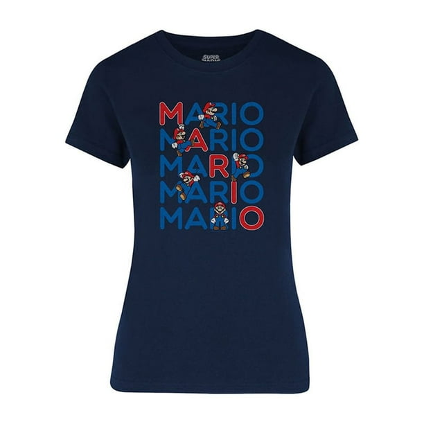 Playera Mujer Super Mario - Fan Army Nintendo - Mario´s