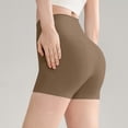 thumbnail image 2 of Byworldtasic Women's Biker Shorts Workout Gym Shorts Craze High Waist Tummy Control Running Yoga Shorts, 2 of 5