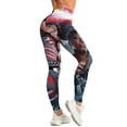 thumbnail image 6 of Ghostbusters Yoga Pants Women High Waisted Tummy Control Non See-Through Elastic Running Workout Yoga Leggings Pants, 6 of 7