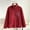 Red, variant on EGNMCR Womens Long Sleeve Jacket, Long Sleeve Hoodless Casual Outwear & Jackets Ladies Fall-winter New Zipper Loose Windproof Pocket Stand Collar Warm Lamb Wool Coat For Women Women Coat