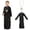 Black, variant on MEZZALL For Boys Black Priest Robe With Monk Outfits For Teen Kids Holiday Party Clothing Sets