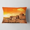 thumbnail image 2 of Designart Wonderful Italy Tuscany Hill at Dawn - Throw Pillow - 12x20, 2 of 5