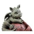 thumbnail image 5 of Ebros Set Of Two Playful Climbing Dragon Babies Planter Pot Mythical Fantasy Home Patio Garden Decor Resin Statue, 5 of 5