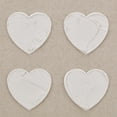 thumbnail image 2 of Bouclair Cœurs Blancs sur Toile de Lin 30 X 30 Po (76,2 X 76,2 cm), 2 of 4