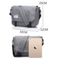 thumbnail image 4 of Bolsos tipo mensajero para hombre, de moda, para negocios, viajes, hombro, Oxford, maletín, unisex, bandolera, con solapa, XA144ZC, 4 of 5