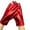 Red, variant on Short Metallic Gloves, Shiny Opera Cosplay Gloves for Adults, Stretchy PU Coated Gloves for Role Play Costume, Party Accessories for Halloween Christmas Stage Performance - Black