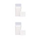 thumbnail image 1 of Qarigey 400 toallitas desechables para decoración de uñas, sin pelusa, para un acabado impecable, almohadillas de algodón, removedor de blanco 2Conjunto, 1 of 6