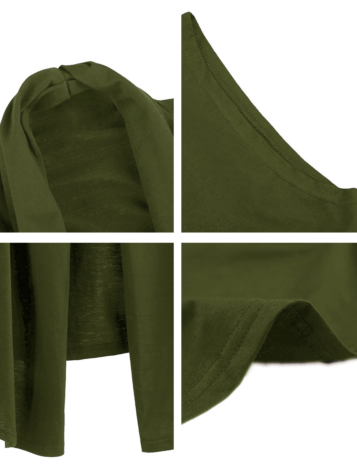 DARING DIVA Men's Sleeveless Open Front Asymmetric Hem Cardigan Vest 46 Green