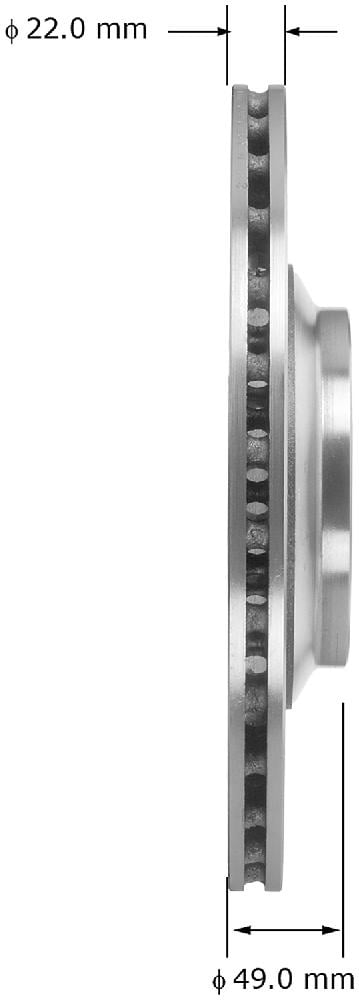 Bendix PRT5985 Premium Brake Rotor
