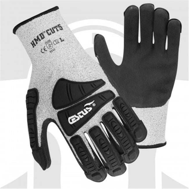 Pair Gray Cestus HMD CUT5-3008 M Cut Resistant Glove Medium/9 