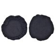 thumbnail image 4 of Stretch Headphone Cover 4Pcs Black Washable Sweat-Absorbent Ear Pad Covers for Phone, 4 of 5