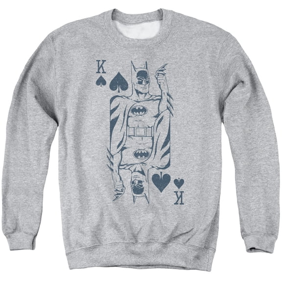 Dc - Bat Card - Crewneck Sweatshirt - XX-Large
