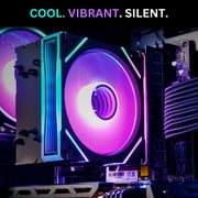 Novatech Phantom Prebuilt Gaming PC Desktop Computer - RX580 8GB - Intel i7 Xeon 3.5GHz - 16GB RAM - 512GB M.2 SSD WiFi/BT, Win 11 - Gaming Computer Tower - Pre Built PC Gaming -