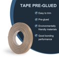 thumbnail image 4 of Uxcell Edge Banding, Wood Veneer Tape Pre-glued Flexible Plywood Edge Banding with Hot Melt Adhesive for Furniture Restoration Walnut 3/4 Inch x 49 ft, 4 of 7