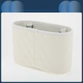 thumbnail image 6 of Unique Bargains Car Trash Can Hanging Car Front Rear Seats Faux Leather Trash Bin White 1 Pcs, 6 of 6