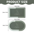 thumbnail image 3 of Halloween Decorations Living Room Decor 2Pc Bathroom Rug Absorbent Non Slip Anti Stain Bath Mat Carpet Bathroom Floor Bath Mat Easy Care Shower Rug for Outdoor Bath Shower Cubicle Clearance, 3 of 9