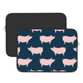 thumbnail image 2 of Pofeuu Pig 1 Print Laptop Carrying Case,13-15-Inch Laptop and Tablet, Sleek Design, Durable and Water-Repellent Fabric, Business Casual or School-15 inch, 2 of 8