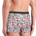 thumbnail image 4 of Kdxio Men's Boxer Briefs with Flower Leaves Print - Comfortable and Breathable Underwear for Everyday Wear, 4 of 7
