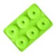 thumbnail image 1 of Molde de silicona para 6 muffins y donas, molde antiadherente para postres, para hacer donas, pasteles, chocolates, postres y mucho más., 1 of 7