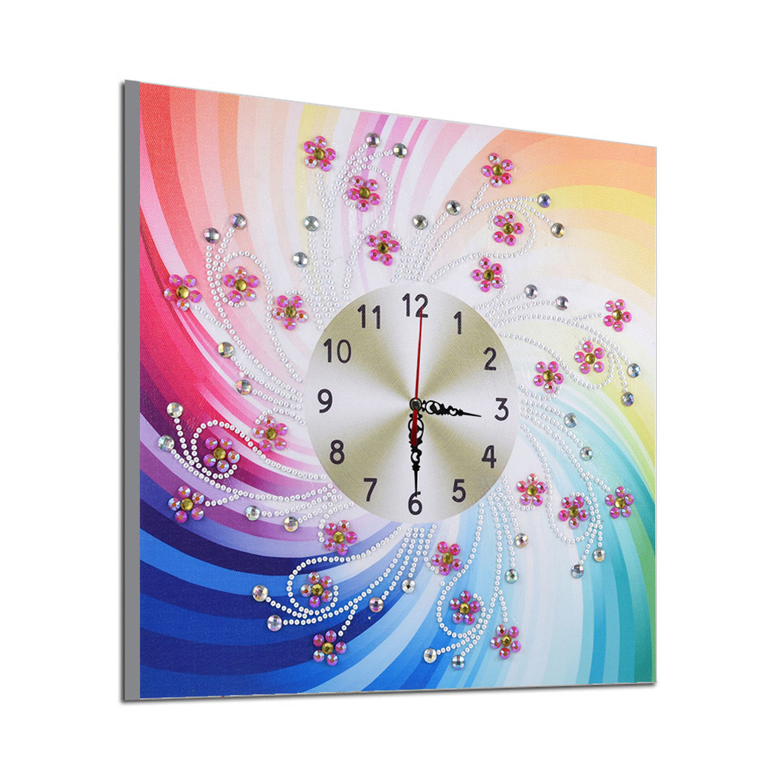 Vikakiooze Home Decor Clearance, Diamond Painting Clock Kits 5D Diamond