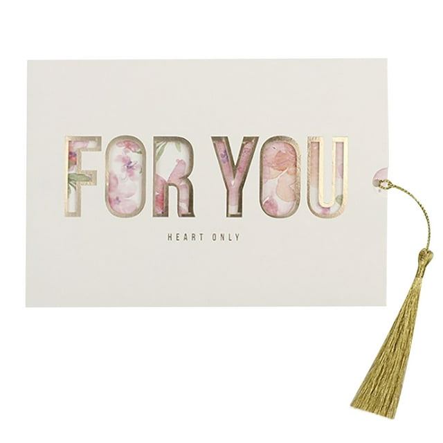 Dvkptbk Mother's Day Thanksgiving Paper Carving Blessing Card Paper