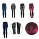 thumbnail image 5 of Qarigey Leggings vaqueros de imitación para mujer, pantalones sexis de cintura alta, ajustados, ajustados, Push Up, ajustados, para fiesta deportiva Prendas para la parte inferior del cuerpo Negro Qarigey AP019353-02, 5 of 6