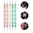 thumbnail image 3 of Nail Art Set 1Set Nail Art Set Exquisite Sturdy Plastic Professional Nail Polishing Tool for Home, 3 of 6