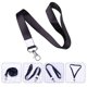 thumbnail image 1 of Raindrops 5Ud Lanyard Para Credenciales Con Clip Desprendible Y Material Duradero En Negro, 1 of 8