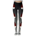 thumbnail image 4 of NIEWTR 2024 Women's Christmas Leggings - Soft, Breathable Pants for Workout Dance Running Yoga Tights Pants(XXL,Grey), 4 of 5