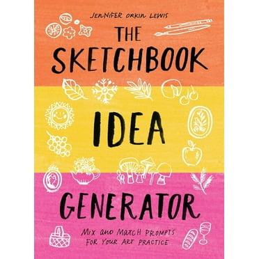 The Sketchbook Idea Generator (Mix-And-Match Flip Book) (Hardcover)
