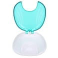 thumbnail image 1 of Orthodontic Retainer Case, Effectively Prevent Small And Light Strong And Sturdy Denture Container for Home(green), 1 of 5