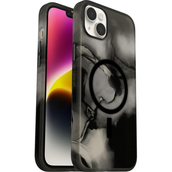 OtterBox - Ultra-Slim iPhone 14 Plus Case (ONLY) - Made for Apple MagSafe, Artistic Protective Phone Case with Soft-Touch Material for Comfort (Argent)