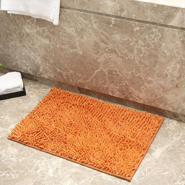 Ltdhehe 19x31in Kitchen Mat Bathroom Rugs Light Bath Mats Bathroom Rug Non Slip Bathroom Mat Soft Comfortable Furry Durable Thickened Bathroom Rug Machine Washable For Floor 50x80cm