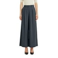 thumbnail image 3 of Women High Waist Casual Wide Leg Long Palazzo Pants Trousers Regular Size Olive Green XL, 3 of 8