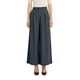 thumbnail image 3 of Pantalones Palazzo Largos de Pierna e Informales de Cintura Alta para Mujer, Talla Regular Verde Oliva L, 3 of 8