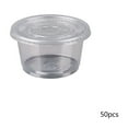 thumbnail image 3 of BAOPAI 50pcs Plastic Dessert Cups With Lids Transparent Disposable Pudding Jelly Cups For Parfaits Yogurt And Party Snacks, 3 of 6
