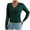 Green, variant on Button Sweaters for Women Winter Knit Open Front Crop Cardigan Sweaters Solid Long Sleeve V-Neck Pullover Shirts Tunic Tops