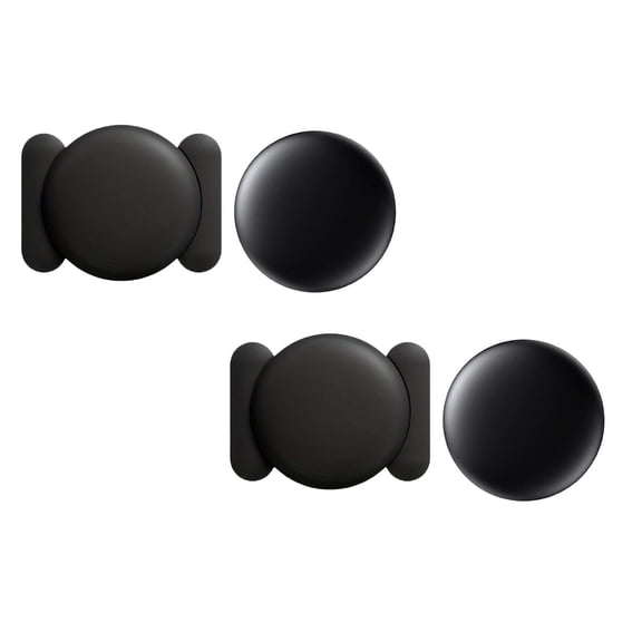 2 Pcs Holder Case for Air tag, Hidden Soft Silicon Protective Cover with Strong Mount GPS Tracker for Metal Surface for Car/Vechiles/Truck/Bike