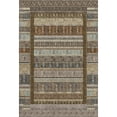thumbnail image 2 of Addison Rugs Mayfield Premium Machine Washable Transitional Stripes Brown Rectangle Rug, 5' x 7'6", 2 of 6