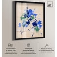 thumbnail image 2 of Sapphire Scrawl Shadowbox Print Western Floral Art by Art Remedy, Black Frame, 36 x 45, 2 of 7