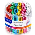 thumbnail image 1 of Vinaco Clips De Papel Coloridos, Paquete De 100 Clips De Papel Grandes De 2 Pulgadas (50 Mm), Duraderos Y Resistentes Al Óxido, Clips De Papel Gigantes, Clips De Papel De Colores. Ideal Para Oficina,, 1 of 5