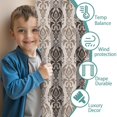 thumbnail image 3 of Blackout Kids Curtains,Boho Bohemia Geometric Line Art Childrens Insulated Curtains Set Of 2,Bedroom Essentials,Toddler Room Decor 42"x54"(106x137cm), 3 of 4