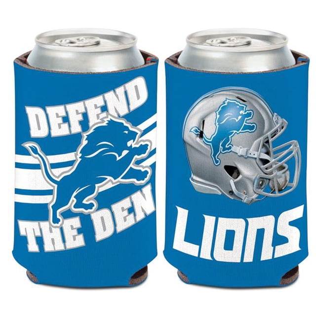 Wincraft 3208522813 NFL Detroit Lions Can Cooler Slogan Design