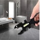 thumbnail image 4 of Juego de herramientas de llaves de fontanería 15 en 1 - Reparación de grifos de acero al carbono, ducha y llave de tubos con niveladora, regla y abrebotellas, 4 of 9