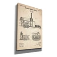 thumbnail image 2 of Epic Graffiti "Tractor Blueprint Patent Parchment" Giclee Canvas Wall Art, 12"x18", 2 of 3